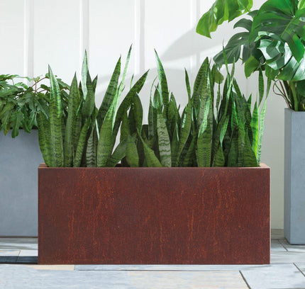 Corten Steel Box Planters