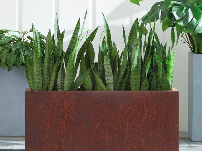 Corten Steel Box Planters