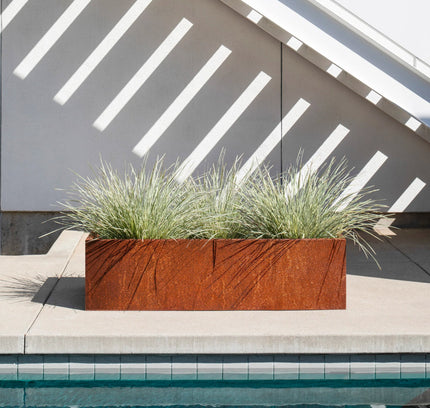 Corten Steel Box Planters