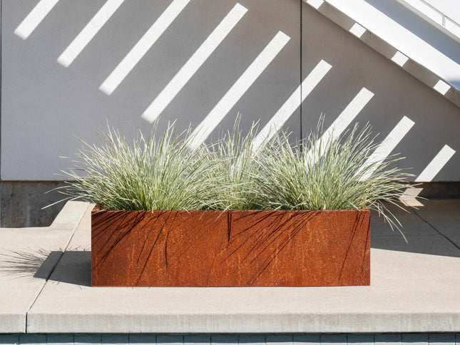 Corten Steel Box Planters