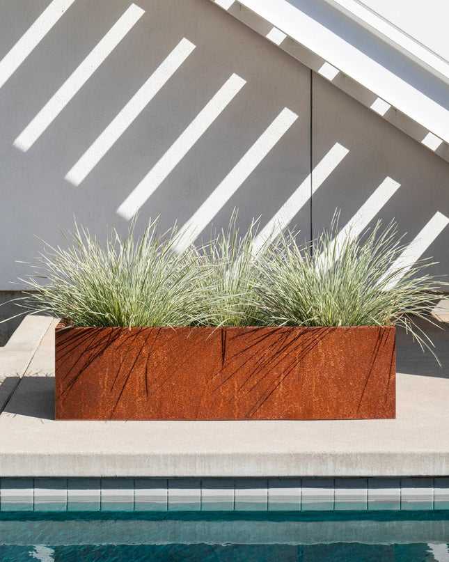 Corten Steel Box Planters