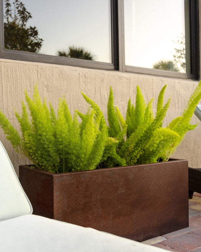 Corten Steel Box Planters