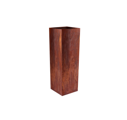 Corten Steel Column Planters