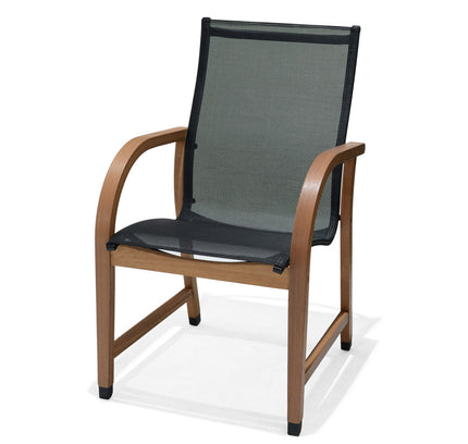 Manhattan Black Armchair - 4 Piece