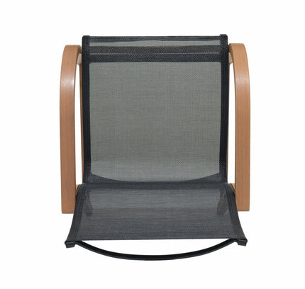 Manhattan Black Armchair - 4 Piece
