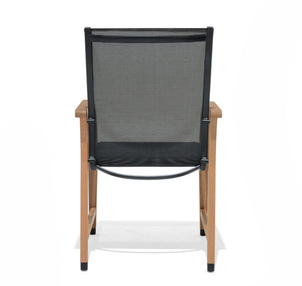 Manhattan Black Armchair - 4 Piece