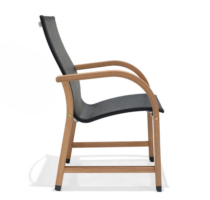 Manhattan Black Armchair - 4 Piece