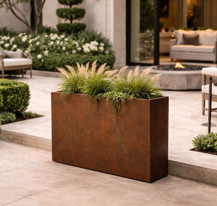 Corten Steel Edge Planters - FREE SHIPPING!