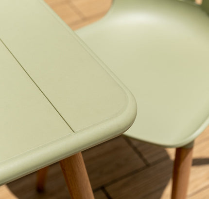 Nassau Square Table – Sage Green Social Plastic®