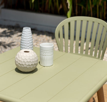 Nassau Square Table – Sage Green Social Plastic®
