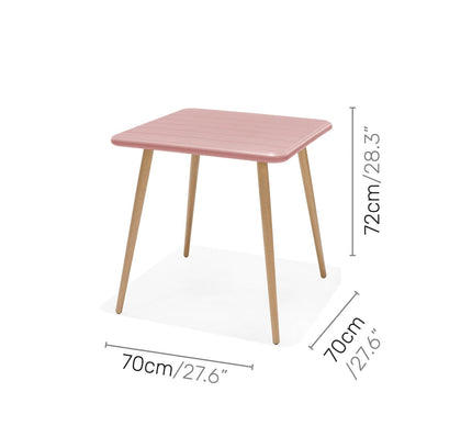 Nassau Bistro Set – Peony Pink Social Plastic® - 3pc