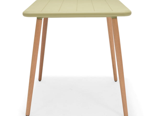 Nassau Square Table – Sage Green Social Plastic®