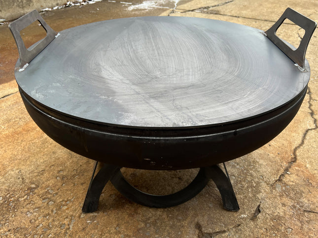 Flat Fire Pit Lid (Made in USA)