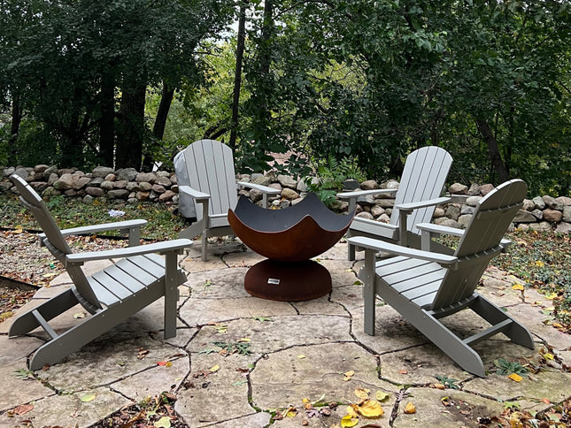 Ohio Flame Stellar Artisan Fire Bowl, Patina, 30"-41"