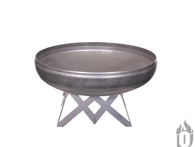 Ohio Flame Liberty Fire Pit, Angled Base, Patina, 24"-48"