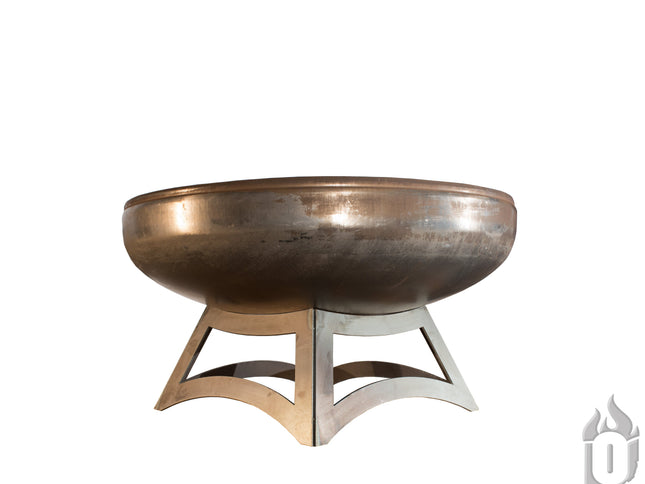 Ohio Flame Liberty Fire Pit, Hollow Base, Patina, 24"-48"