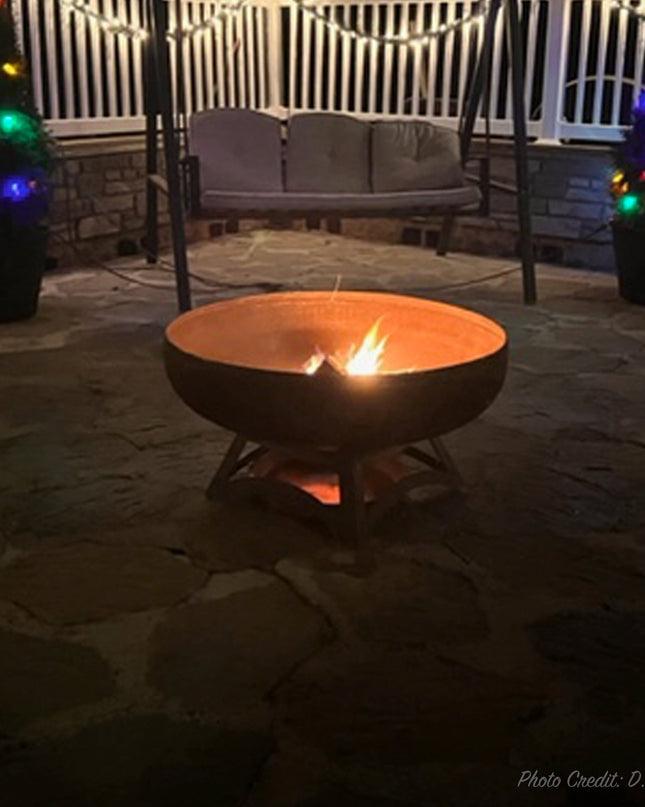 Liberty Fire Pit with Hollow Base (Made in USA)