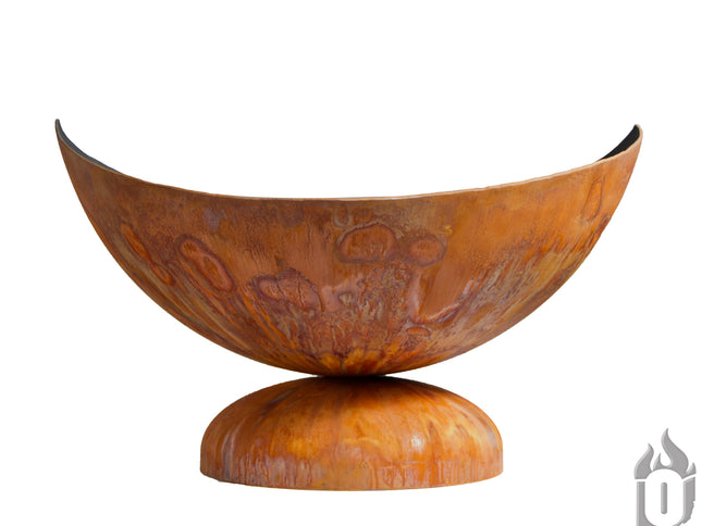 Ohio Flame Lunar Artisan Fire Bowl, Patina, 30"-41"