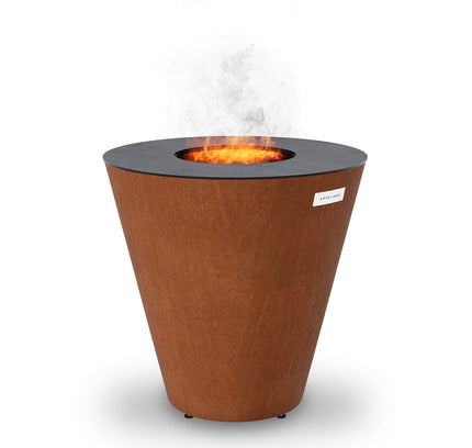 Arteflame ONE30 — 30″ One Series Flat-Top Charcoal Grill & Fire Bowl (Single-Piece CORTEN Steel)