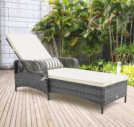 Outdoor Chaise Lounge Chair