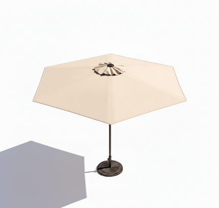 7.5 Ft Patio Heavy Duty Market Umbrella with Push Button Tilt