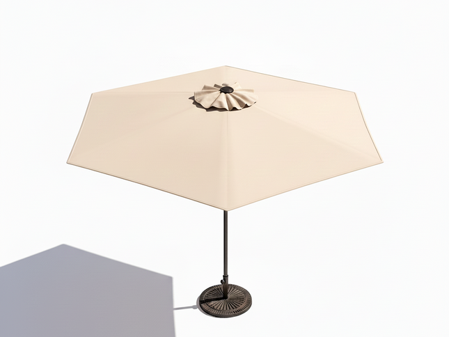 7.5 Ft Patio Heavy Duty Market Umbrella with Push Button Tilt