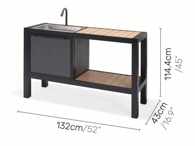 Panama Dark Outdoor Kitchen