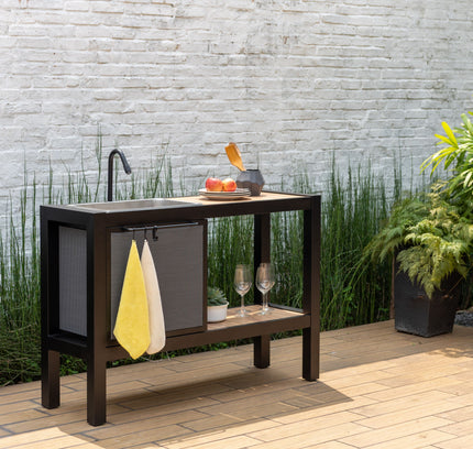 Panama Dark Outdoor Kitchen