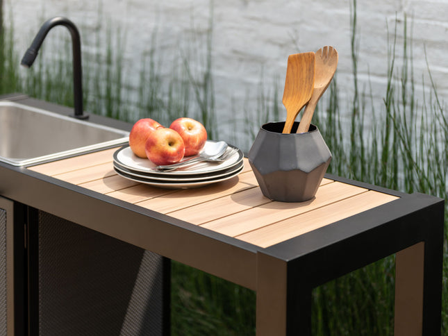 Panama Dark Outdoor Kitchen