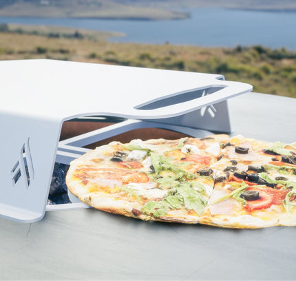 Pizza Oven With Pizza Grate For 40" Grills - Perfect Pizzas Every Time