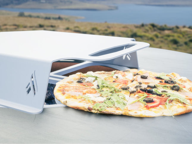 Pizza Oven With Pizza Grate For 40" Grills - Perfect Pizzas Every Time