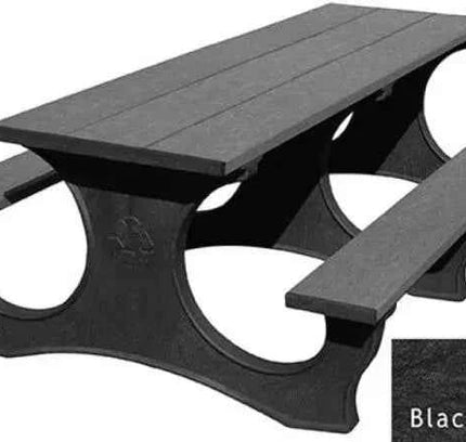 Polly Tuff Picnic Table – Durable 8 Ft Easy Access Outdoor Seating