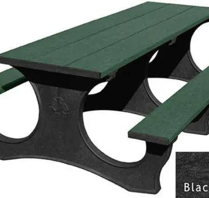 Polly Tuff Picnic Table – Durable 8 Ft Easy Access Outdoor Seating