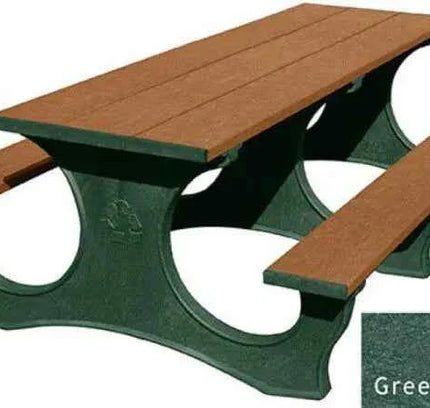 Polly Tuff Picnic Table – Durable 8 Ft Easy Access Outdoor Seating