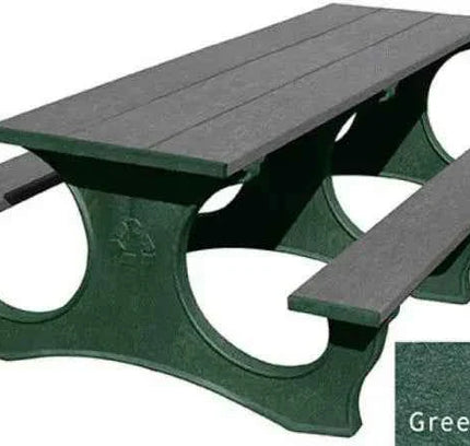 Polly Tuff Picnic Table – Durable 8 Ft Easy Access Outdoor Seating