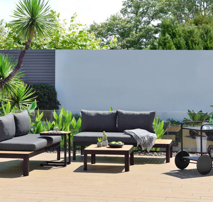 Portals Dark 2-Seat Sofa