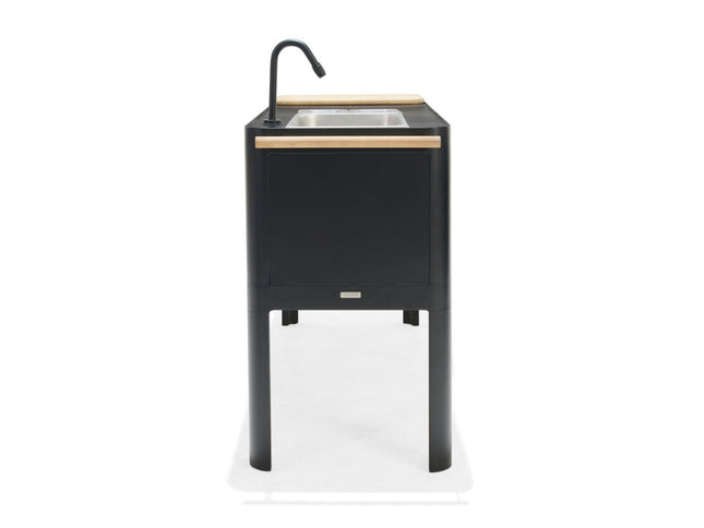Portals Dark Outdoor Kitchen