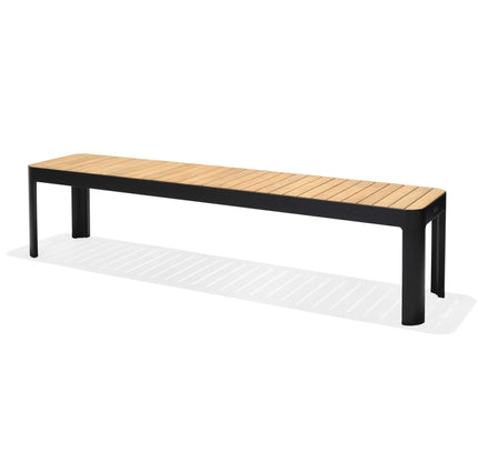Portals Teak and Aluminum Picnic Bench