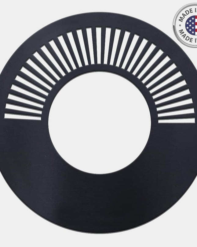 Arteflame Park Series — One-Piece CORTEN Steel Park Grill (30″ / 40″) with Half Griddle + Half Grill