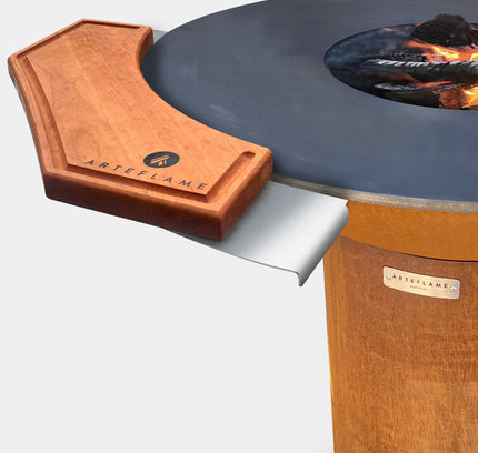 Custom Cherry Wood Cutting Block for 30" Arteflame Grills - Enhance Your Cooking