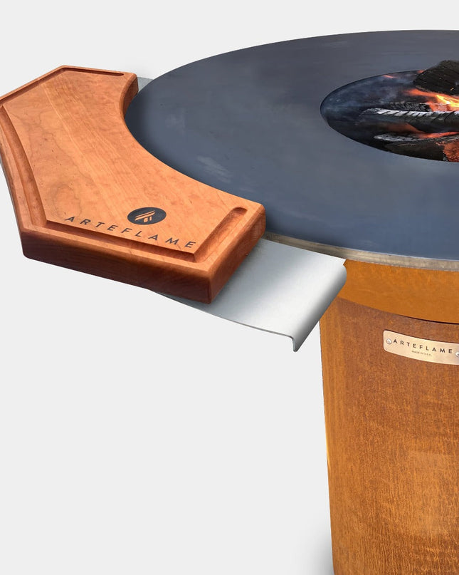 Custom Cherry Wood Cutting Block for 30" Arteflame Grills - Enhance Your Cooking