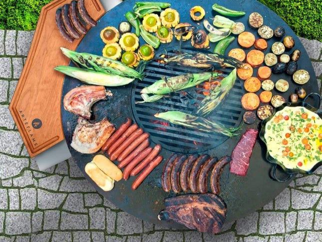 Arteflame Cherry Wood Cutting Block - Perfect Fit for Grills