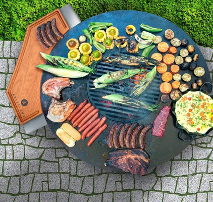 Custom Cherry Wood Cutting Block for 30" Arteflame Grills - Enhance Your Cooking