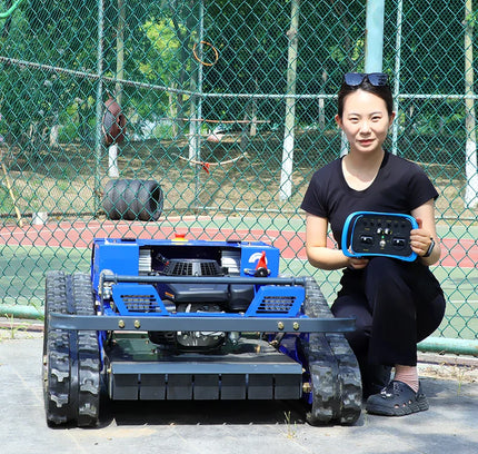 550mm Self-Propelled Remote-Controlled Lawn Mower for Small Household Gardens Outdoor Maintenance Robot