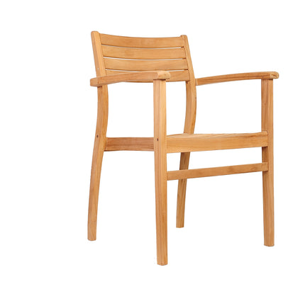 Intan Teak Side Table & 2 Ninia Chairs