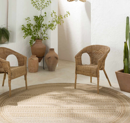 Freja Flatweave Faux Jute Outdoor Rug