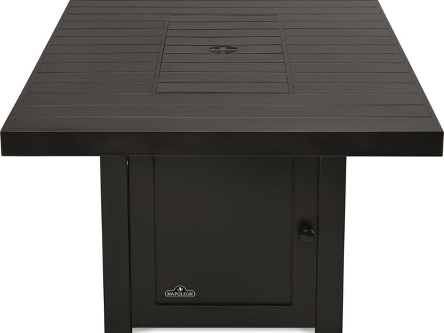 Patio Elegance St. Tropez Fire Table – Square Patioflame Table