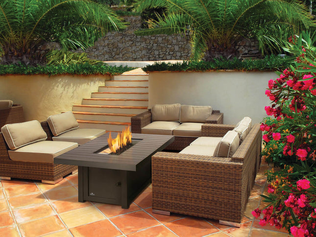 Patio Elegance St. Tropez Fire Table – Square Patioflame Table