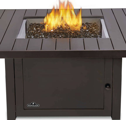 Patio Elegance St. Tropez Fire Table – Square Patioflame Table