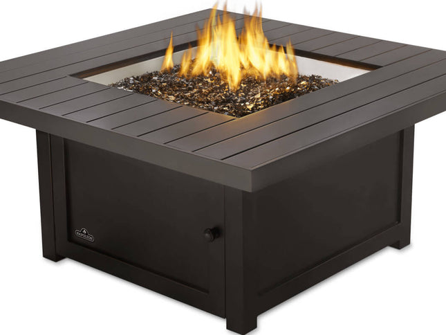 Patio Elegance St. Tropez Fire Table – Square Patioflame Table
